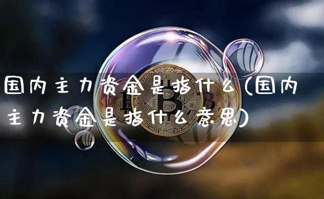 国内主力资金是指什么(国内主力资金是指什么意思)_财经新闻_第1张_华信财经网 国内主力资金是指什么(国内主力资金是指什么意思)_https://www.cangshenghg.com_财经新闻_第1张