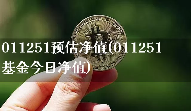 011251预估净值(011251基金今日净值)_https://www.cangshenghg.com_北交所_第1张