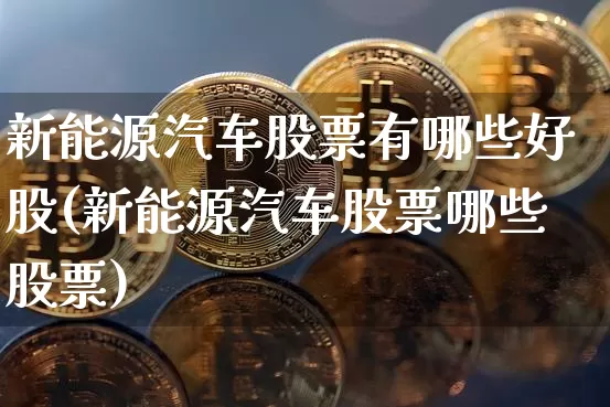 新能源汽车股票有哪些好股(新能源汽车股票哪些股票)_https://www.cangshenghg.com_财经新闻_第1张