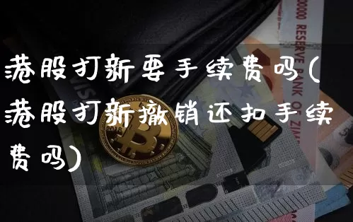 港股打新要手续费吗(港股打新撤销还扣手续费吗)_https://www.cangshenghg.com_科创板_第1张