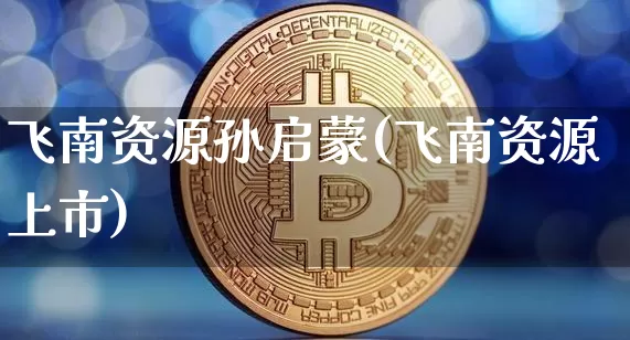 飞南资源孙启蒙(飞南资源上市)_https://www.cangshenghg.com_科创板_第1张