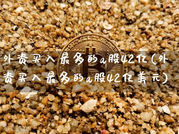 外资买入最多的a股42亿(外资买入最多的a股42亿美元)_https://www.cangshenghg.com_北交所_第1张