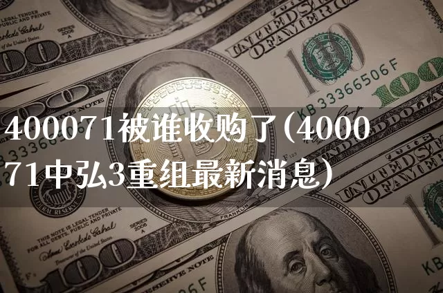 400071被谁收购了(400071中弘3重组最新消息)_https://www.cangshenghg.com_科创板_第1张