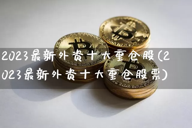 2023最新外资十大重仓股(2023最新外资十大重仓股票)_https://www.cangshenghg.com_科创板_第1张