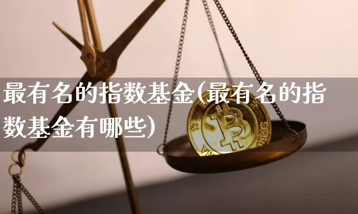 最有名的指数基金(最有名的指数基金有哪些)_https://www.cangshenghg.com_北交所_第1张