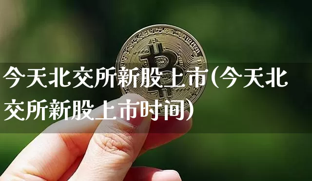 今天北交所新股上市(今天北交所新股上市时间)_https://www.cangshenghg.com_创业板_第1张