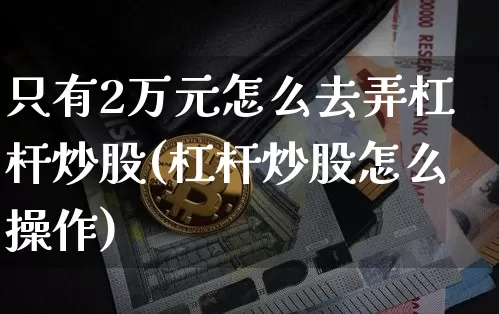 只有2万元怎么去弄杠杆炒股(杠杆炒股怎么操作)_https://www.cangshenghg.com_科创板_第1张