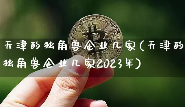 天津的独角兽企业几家(天津的独角兽企业几家2023年)_https://www.cangshenghg.com_科创板_第1张