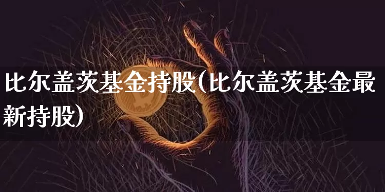 比尔盖茨基金持股(比尔盖茨基金最新持股)_https://www.cangshenghg.com_科创板_第1张