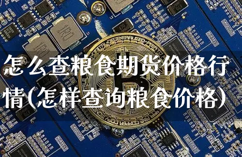 怎么查粮食期货价格行情(怎样查询粮食价格)_https://www.cangshenghg.com_A股_第1张