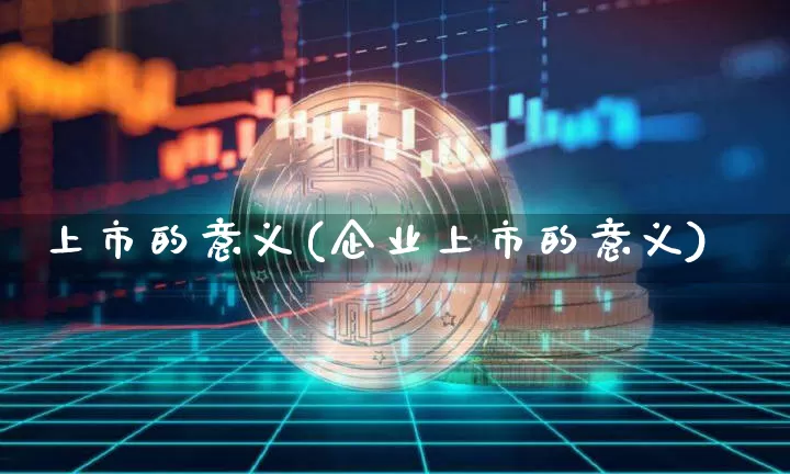 上市的意义(企业上市的意义)_https://www.cangshenghg.com_北交所_第1张