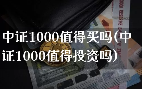 中证1000值得买吗(中证1000值得投资吗)_https://www.cangshenghg.com_创业板_第1张