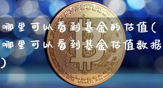 哪里可以看到基金的估值(哪里可以看到基金估值数据)_https://www.cangshenghg.com_北交所_第1张