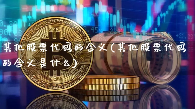 其他股票代码的含义(其他股票代码的含义是什么)_https://www.cangshenghg.com_科创板_第1张