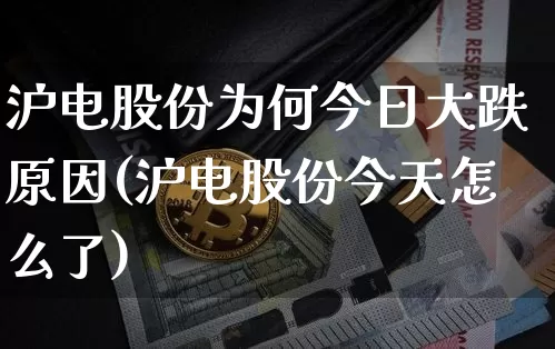 沪电股份为何今日大跌原因(沪电股份今天怎么了)_https://www.cangshenghg.com_创业板_第1张