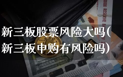 新三板股票风险大吗(新三板申购有风险吗)_https://www.cangshenghg.com_北交所_第1张
