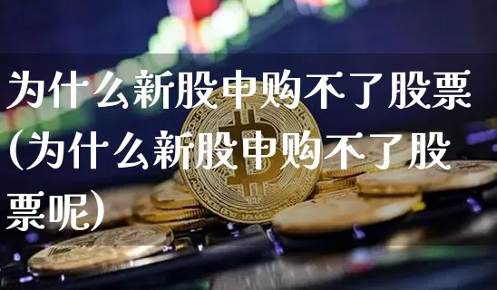 为什么新股申购不了股票(为什么新股申购不了股票呢)_https://www.cangshenghg.com_科创板_第1张