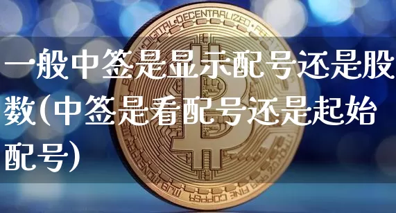 一般中签是显示配号还是股数(中签是看配号还是起始配号)_https://www.cangshenghg.com_北交所_第1张
