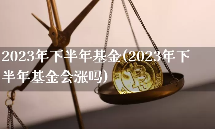 2023年下半年基金(2023年下半年基金会涨吗)_https://www.cangshenghg.com_北交所_第1张