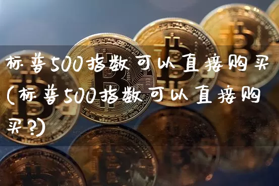 标普500指数可以直接购买(标普500指数可以直接购买?)_https://www.cangshenghg.com_北交所_第1张