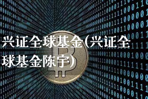 兴证全球基金(兴证全球基金陈宇)_https://www.cangshenghg.com_科创板_第1张