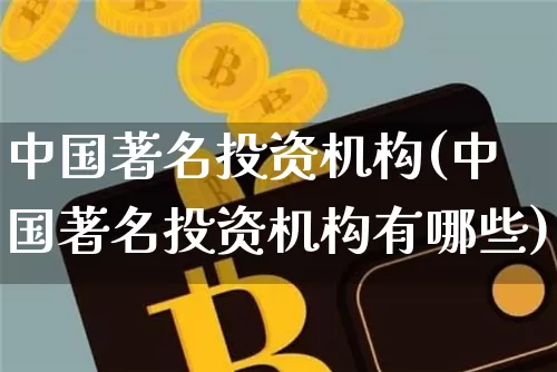 中国著名投资机构(中国著名投资机构有哪些)_https://www.cangshenghg.com_创业板_第1张