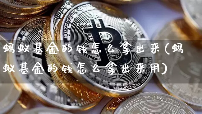 蚂蚁基金的钱怎么拿出来(蚂蚁基金的钱怎么拿出来用)_https://www.cangshenghg.com_创业板_第1张