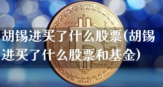 胡锡进买了什么股票(胡锡进买了什么股票和基金)_https://www.cangshenghg.com_创业板_第1张