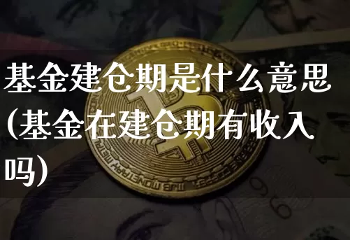 基金建仓期是什么意思(基金在建仓期有收入吗)_https://www.cangshenghg.com_北交所_第1张