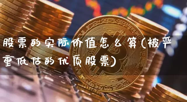 股票的实际价值怎么算(被严重低估的优质股票)_https://www.cangshenghg.com_财经新闻_第1张