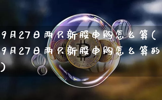 9月27日两只新股申购怎么算(9月27日两只新股申购怎么算的)_https://www.cangshenghg.com_创业板_第1张