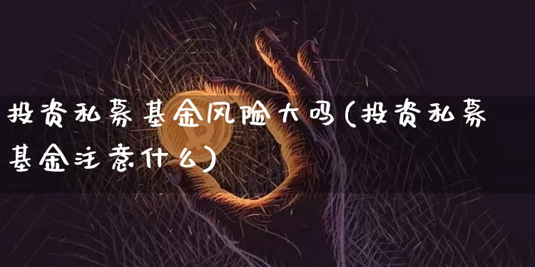 投资私募基金风险大吗(投资私募基金注意什么)_https://www.cangshenghg.com_创业板_第1张