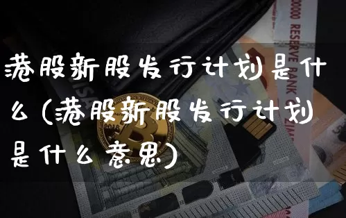 港股新股发行计划是什么(港股新股发行计划是什么意思)_https://www.cangshenghg.com_财经新闻_第1张