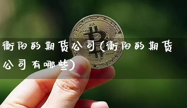 衡阳的期货公司(衡阳的期货公司有哪些)_https://www.cangshenghg.com_创业板_第1张