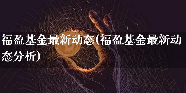 福盈基金最新动态(福盈基金最新动态分析)_https://www.cangshenghg.com_科创板_第1张