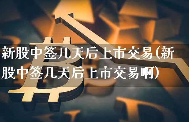 新股中签几天后上市交易(新股中签几天后上市交易啊)_https://www.cangshenghg.com_北交所_第1张