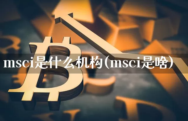 msci是什么机构(msci是啥)_https://www.cangshenghg.com_A股_第1张