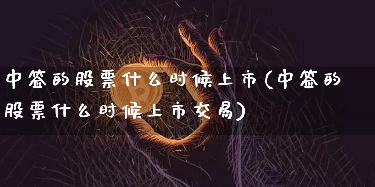 中签的股票什么时候上市(中签的股票什么时候上市交易)_https://www.cangshenghg.com_科创板_第1张