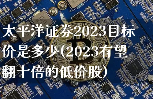 太平洋证券2023目标价是多少(2023有望翻十倍的低价股)_https://www.cangshenghg.com_财经新闻_第1张