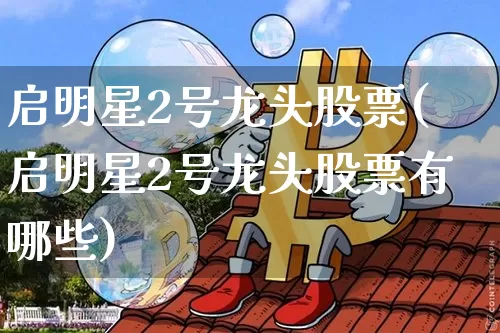 启明星2号龙头股票(启明星2号龙头股票有哪些)_https://www.cangshenghg.com_创业板_第1张