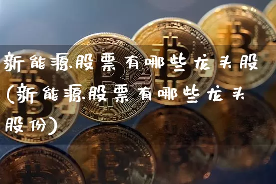 新能源股票有哪些龙头股(新能源股票有哪些龙头股份)_https://www.cangshenghg.com_科创板_第1张