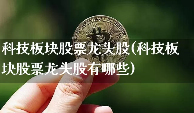 科技板块股票龙头股(科技板块股票龙头股有哪些)_https://www.cangshenghg.com_财经新闻_第1张