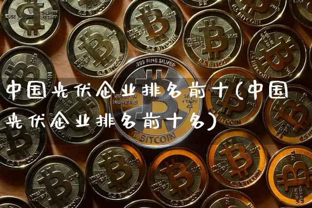 中国光伏企业排名前十(中国光伏企业排名前十名)_https://www.cangshenghg.com_财经新闻_第1张