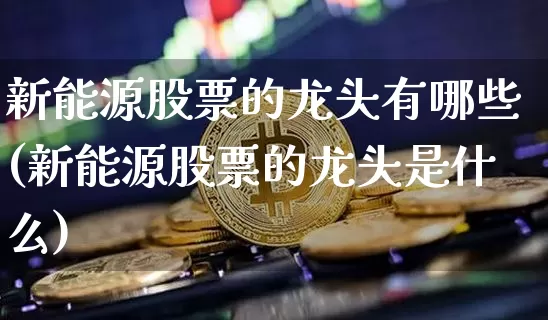 新能源股票的龙头有哪些(新能源股票的龙头是什么)_https://www.cangshenghg.com_创业板_第1张