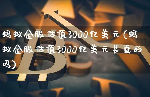 蚂蚁金服估值3000亿美元(蚂蚁金服估值3000亿美元是真的吗)_https://www.cangshenghg.com_创业板_第1张